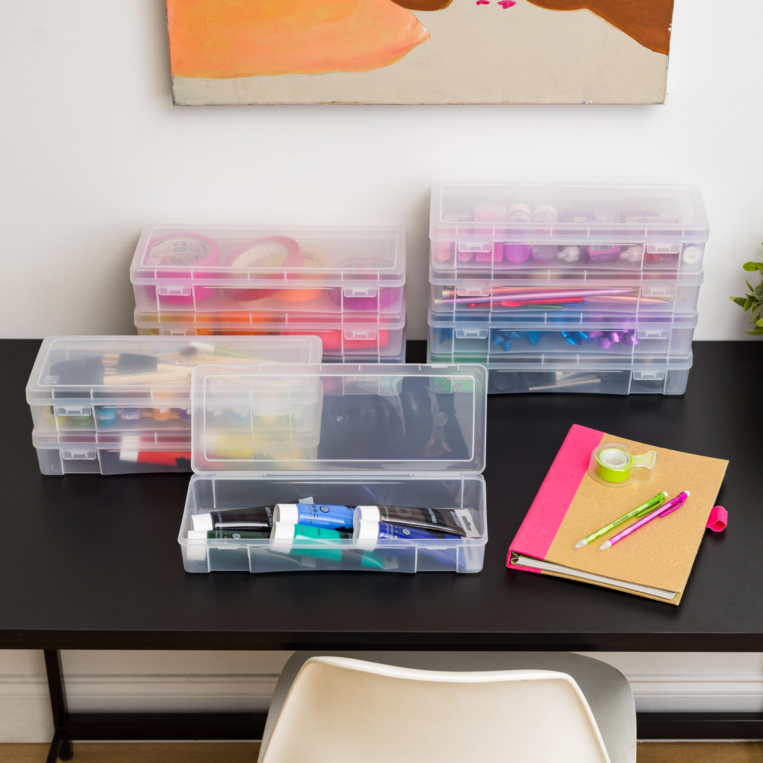 IRIS USA labeled top and side for easy identification and organized workflow