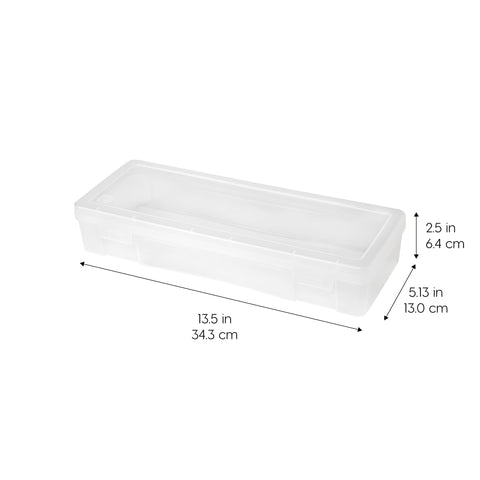 IRIS USA open lid detail highlighting snap-tight closure and protected contents