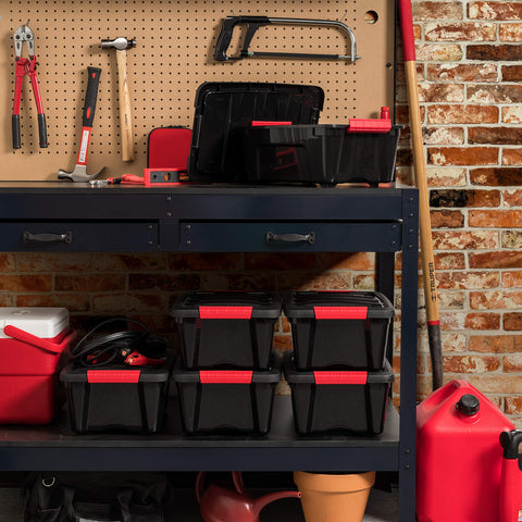 IRIS USA built-in handle detail for easy lifting and safe transport benefit