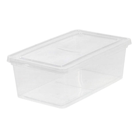 IRIS USA bin with visible toys showing quick-find benefit