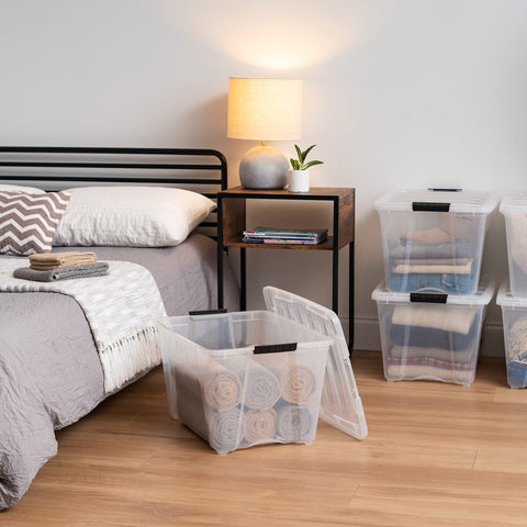 IRIS USA holding craft supplies for tidy, visible organization