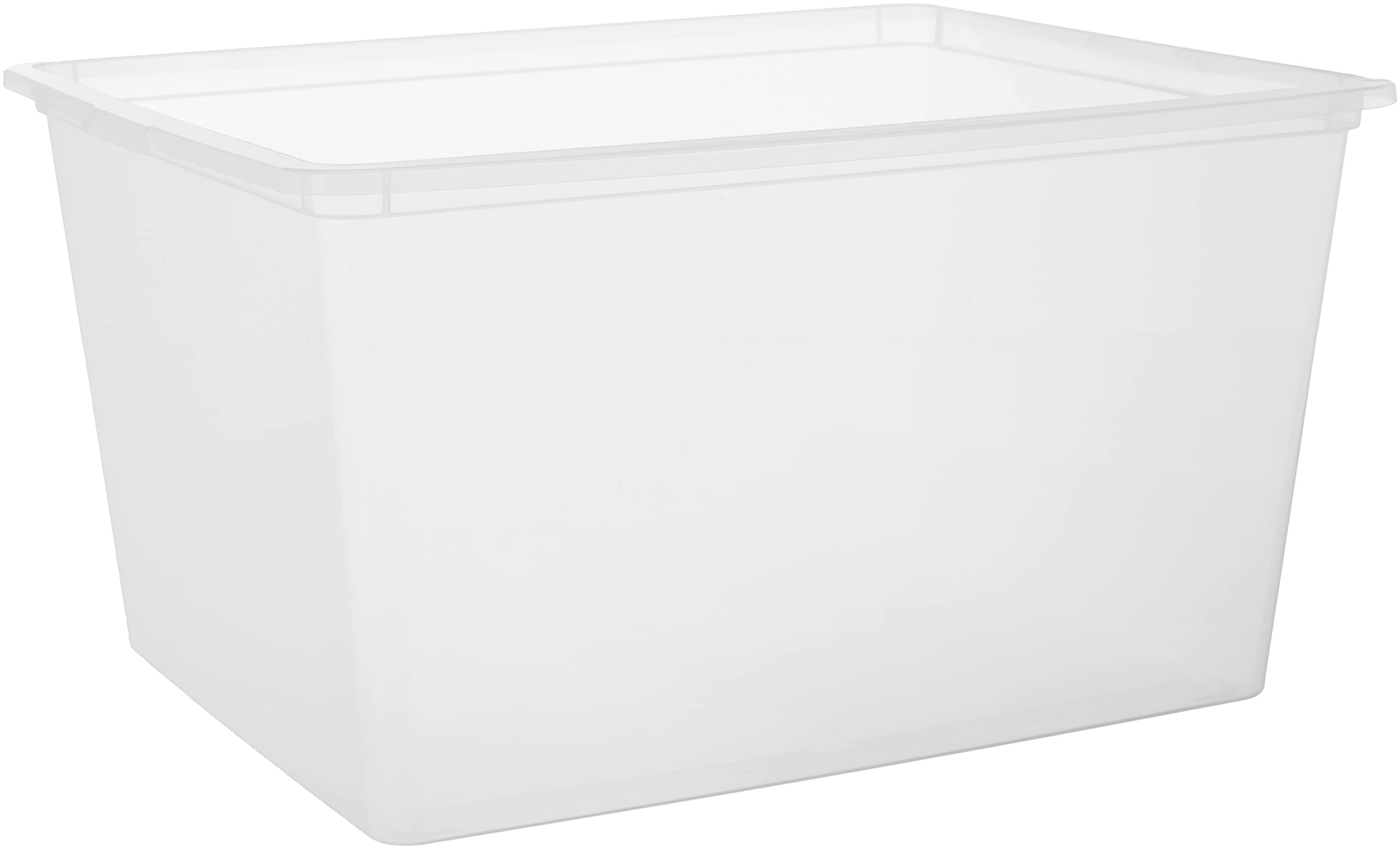IRIS USA open-top image with items being placed showing easy access benefit