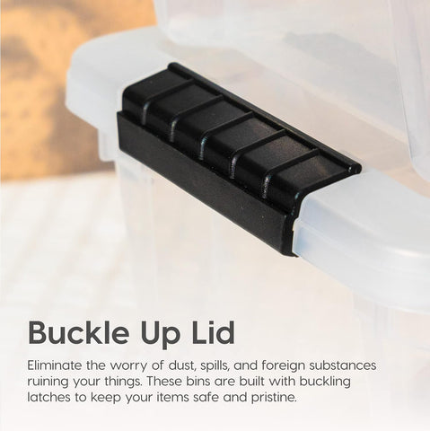 IRIS USA hand using built-in pull handle for easy shelf removal