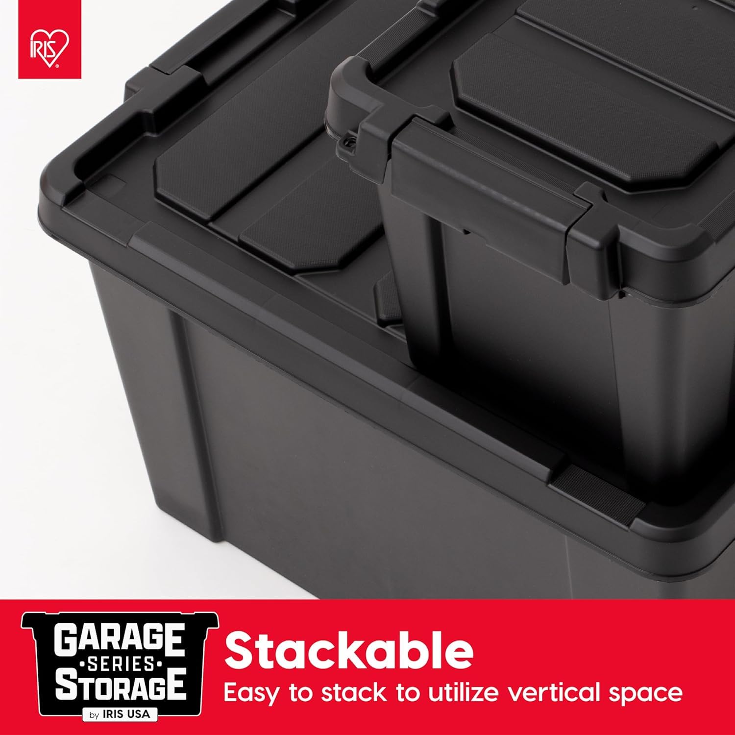 IRIS USA material texture close-up showing sturdy BPA-free polypropylene benefit
