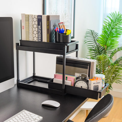 IRIS USA staged in a home setting showing clutter-free organization benefit