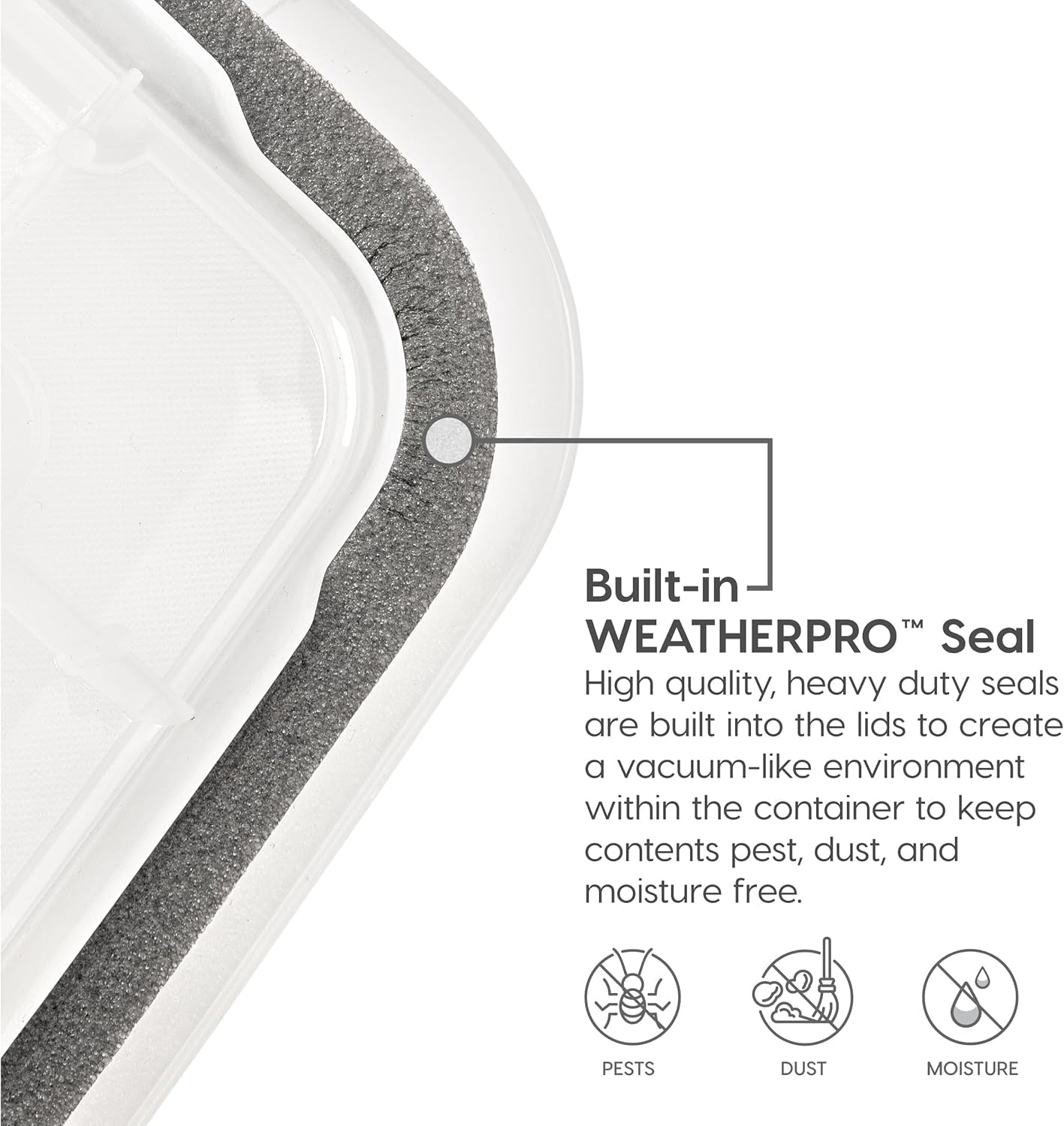 IRIS USA nested empty bins showing compact storage advantage