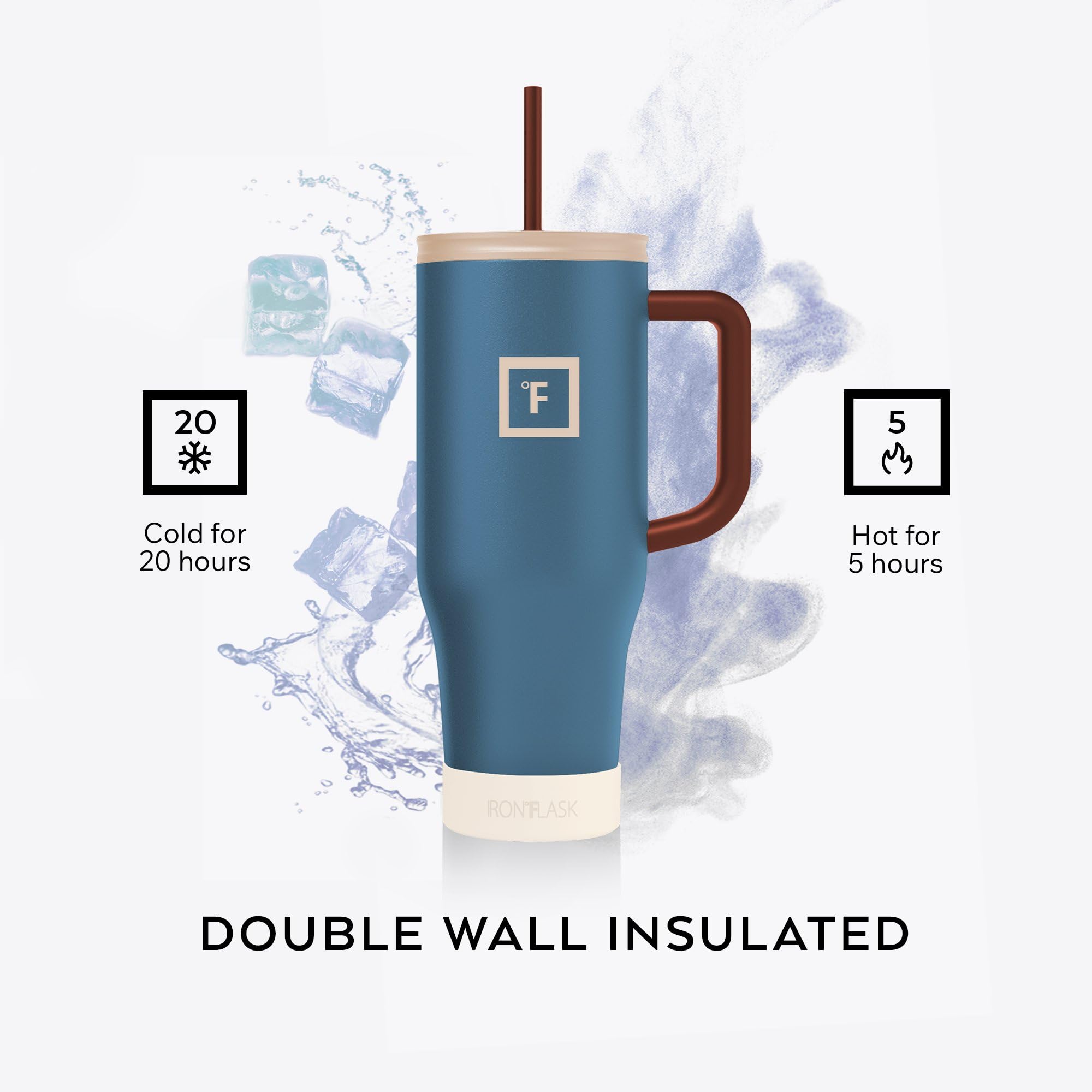 IRON °FLASK rubber boot close-up protecting base and preventing dents