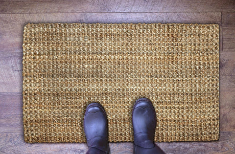 IRONGATE rolled edge detail shows handwoven finish and durability benefit