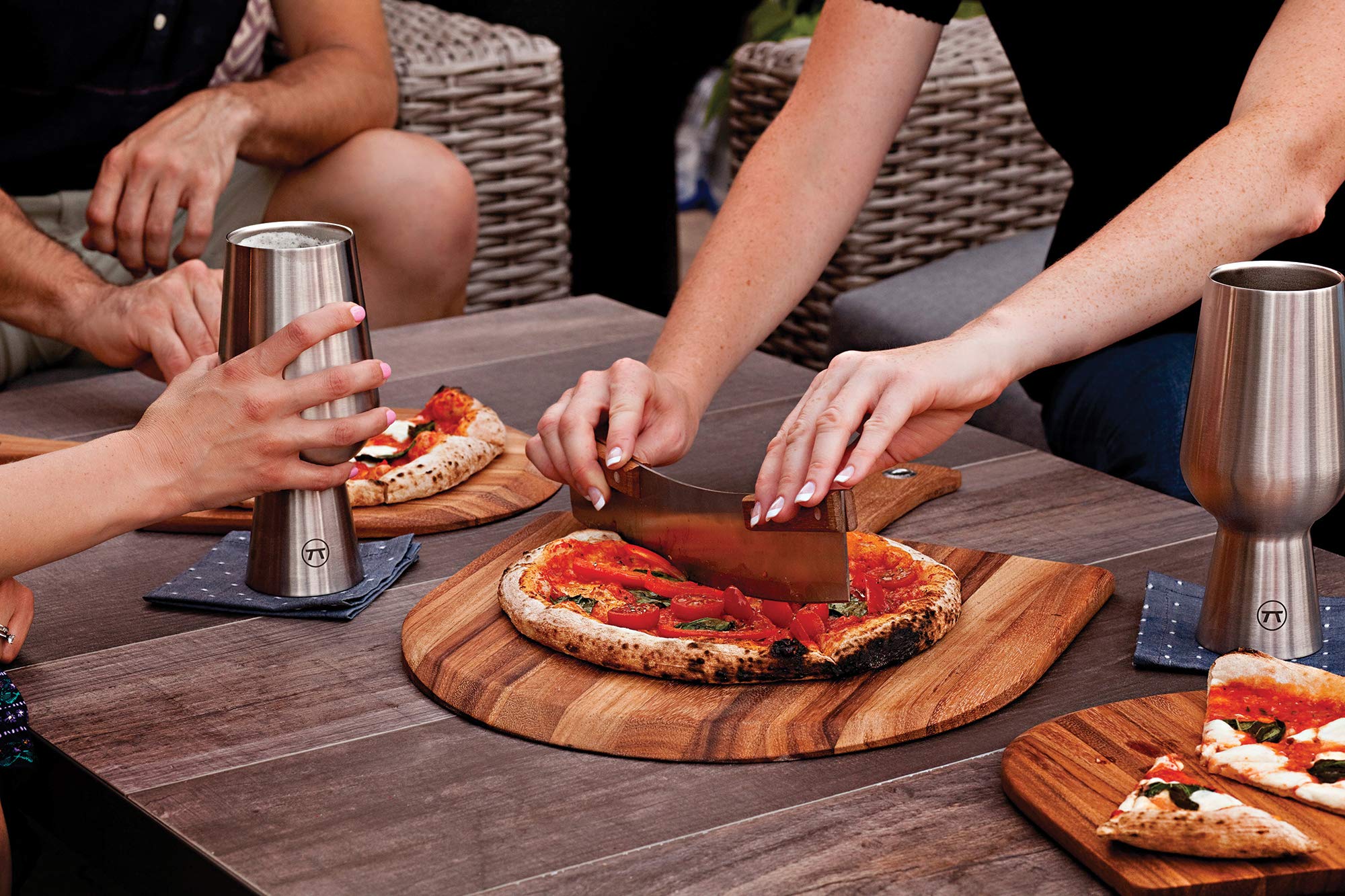 Ironwood Gourmet used as charcuterie board displaying versatile serving benefit