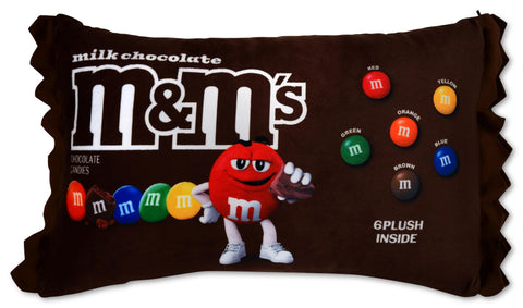 iscream assortment of mini M&M's pillows demonstrating color variety benefit