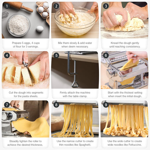 ISILER machine cutting spaghetti strands delivering uniform thin noodles for quick cook