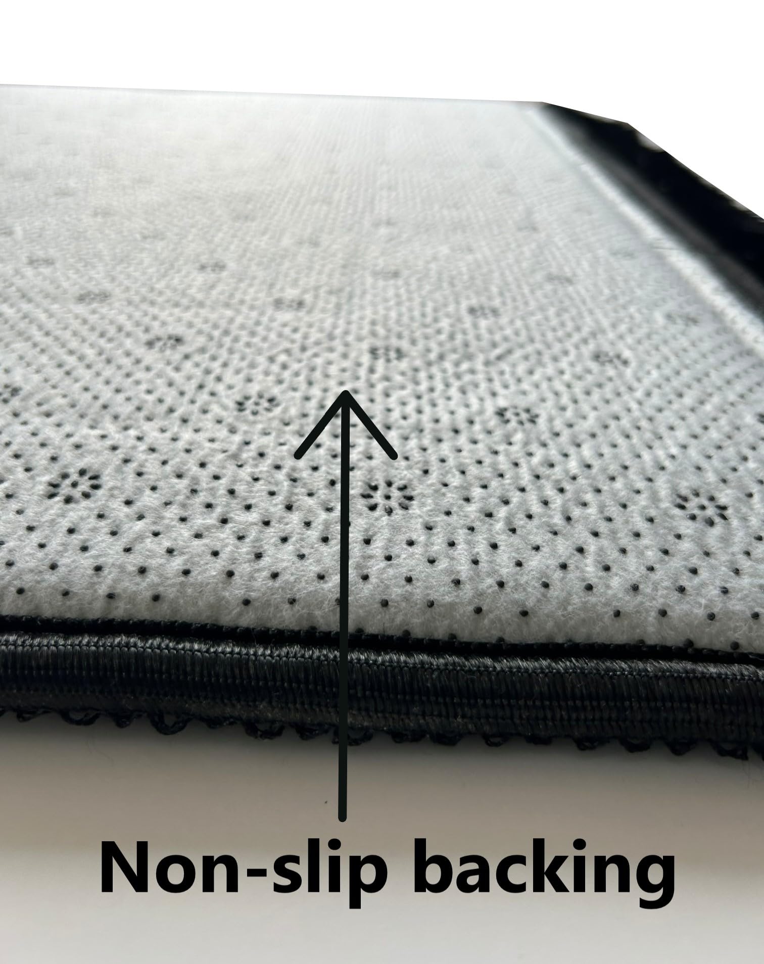 Islamika side profile showing thick orthopedic foam for pressure relief