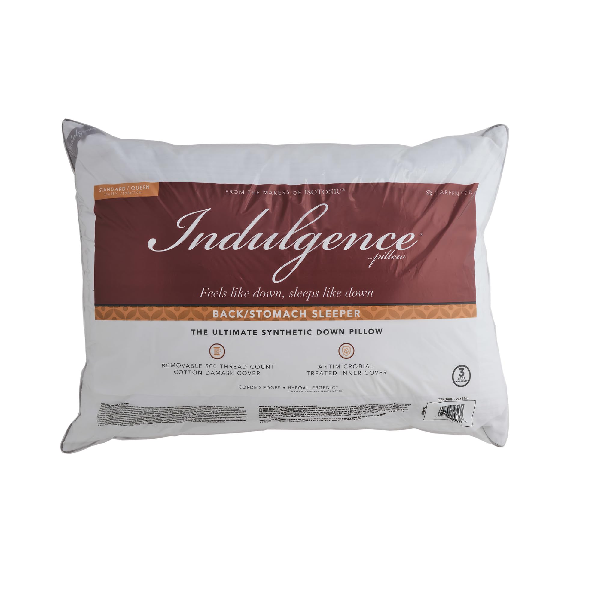 Isotonic cotton cover close-up highlighting 500-thread-count smoothness
