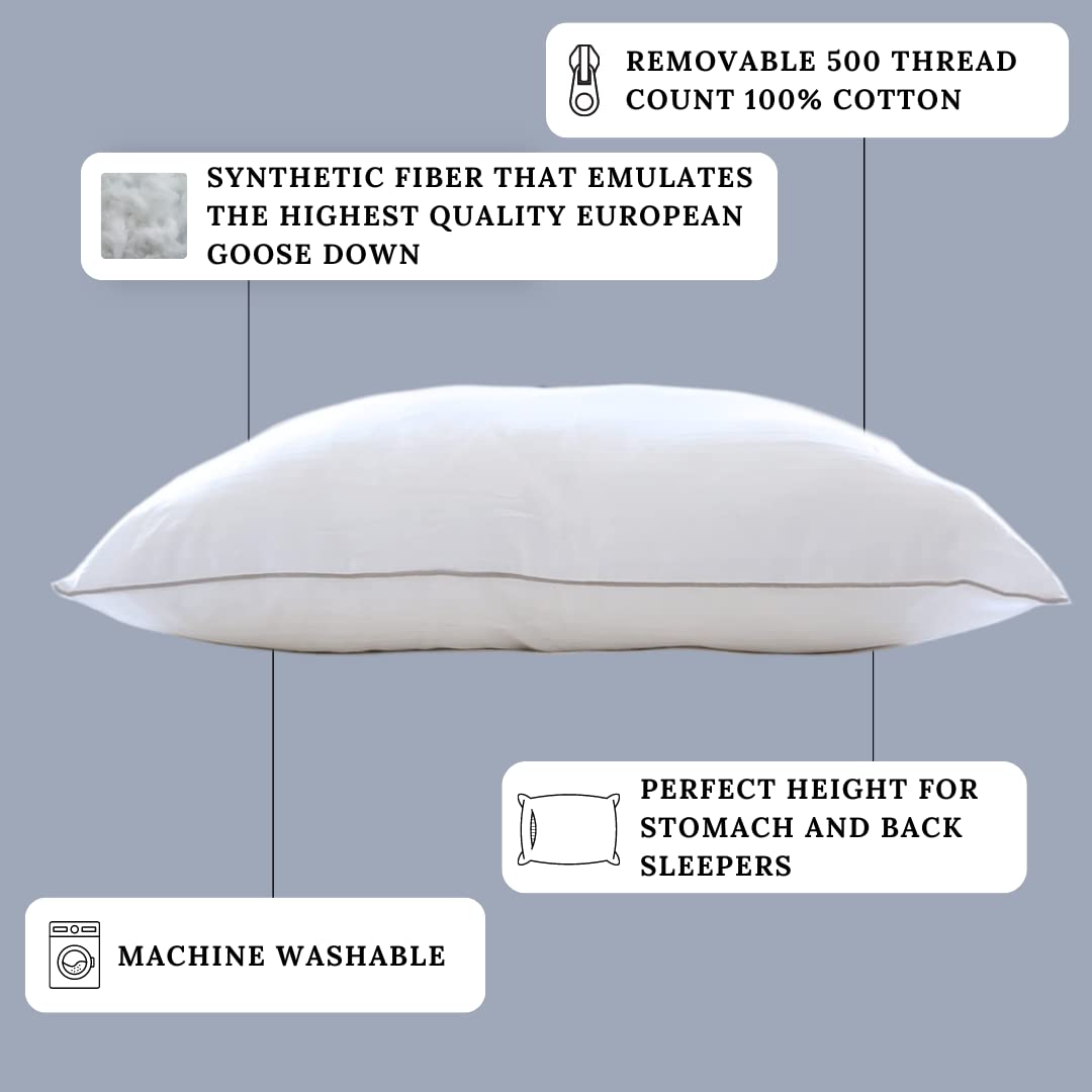 Isotonic pillow in washing machine demonstrating machine-washable ease