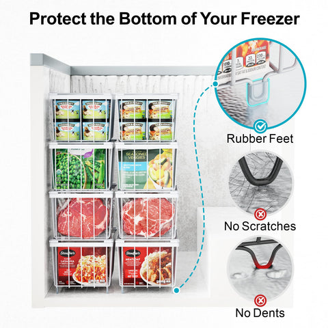iSPECLE filled basket with separated foods preventing buried items benefit