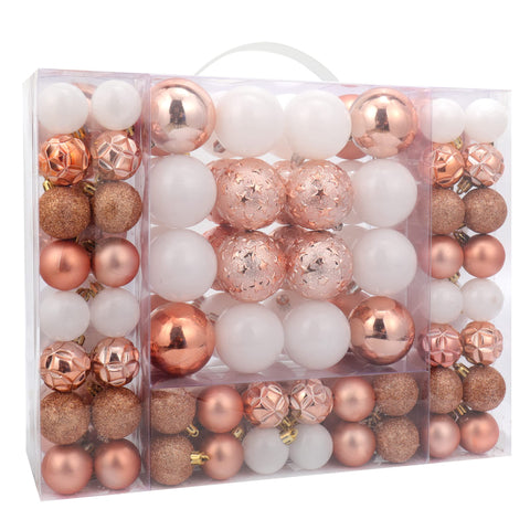 ISULIFE front packaging showing full 87-piece rose gold set and easy carrying