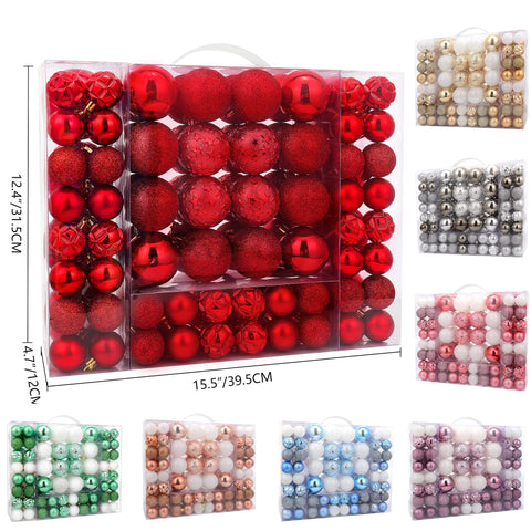 ISULIFE open reusable box with compartments protecting ornaments for storage