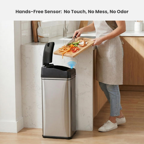 iTouchless sensor closeup highlighting infrared technology for hygienic use