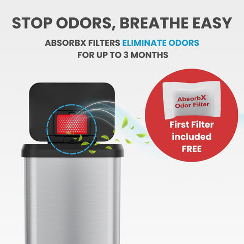 iTouchless open stay mode while loading recyclables for fast cleanup benefit