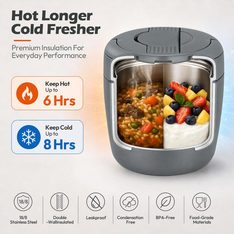 Itslife hidden folding spoon and retractable handle displayed for on-the-go convenience