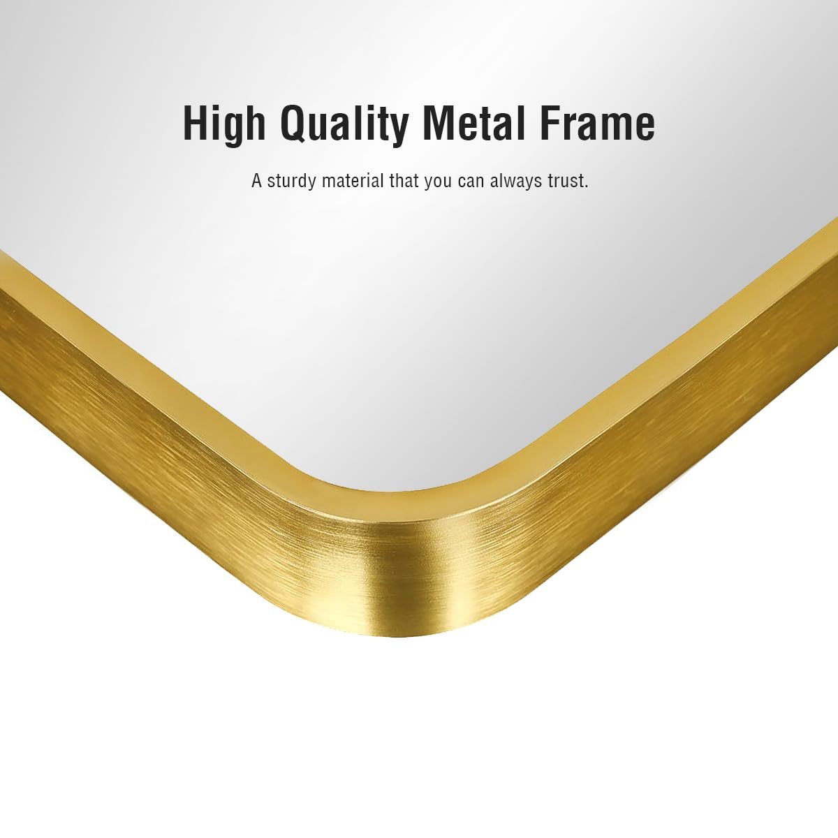 ITSRG wall-mounted mirror in living room shows decorative height benefit