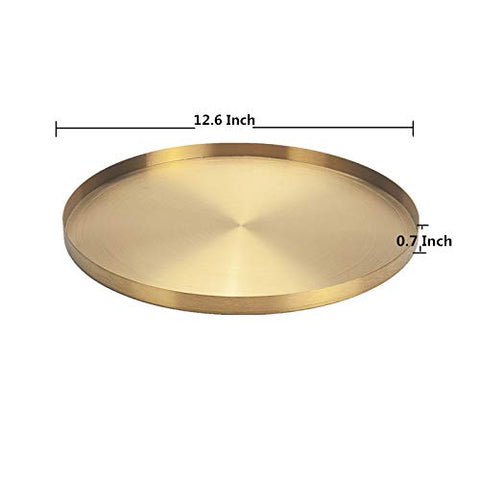 IVAILEX top-down showing 12.6-inch diameter holding cosmetics for quick access