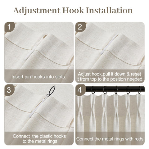 IVAPUPU concealed back-tab mounting for minimalist hidden-rod styling