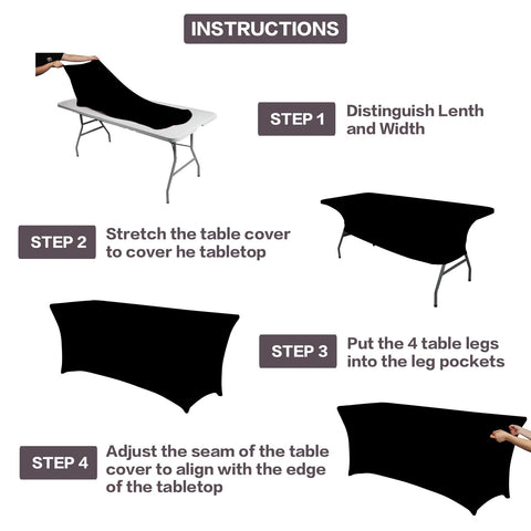 IVAPUPU detail of cover secured at table leg showing firm fit and clean silhouette