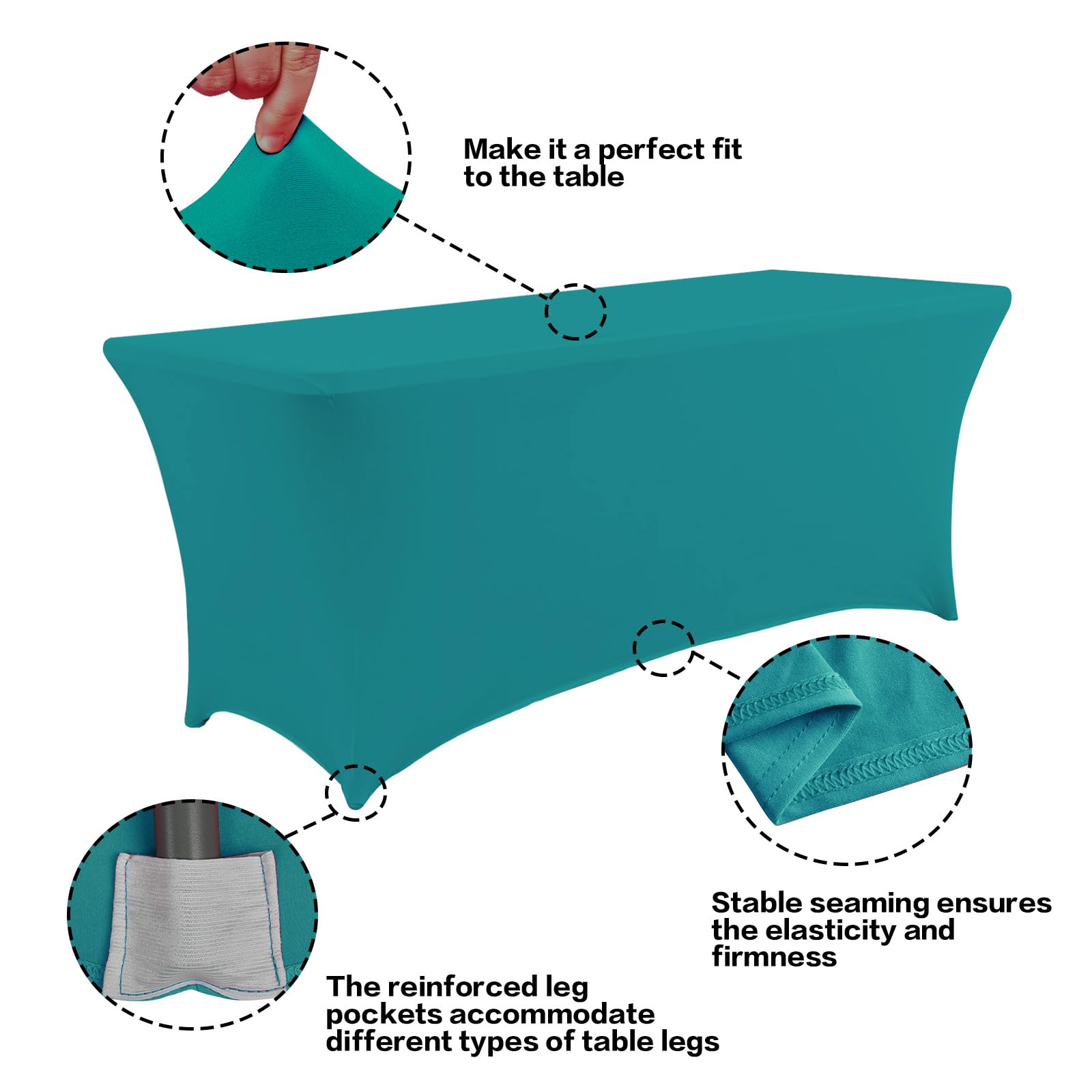 IVAPUPU stitching close-up showing seam detail and reinforced feet for lasting durability