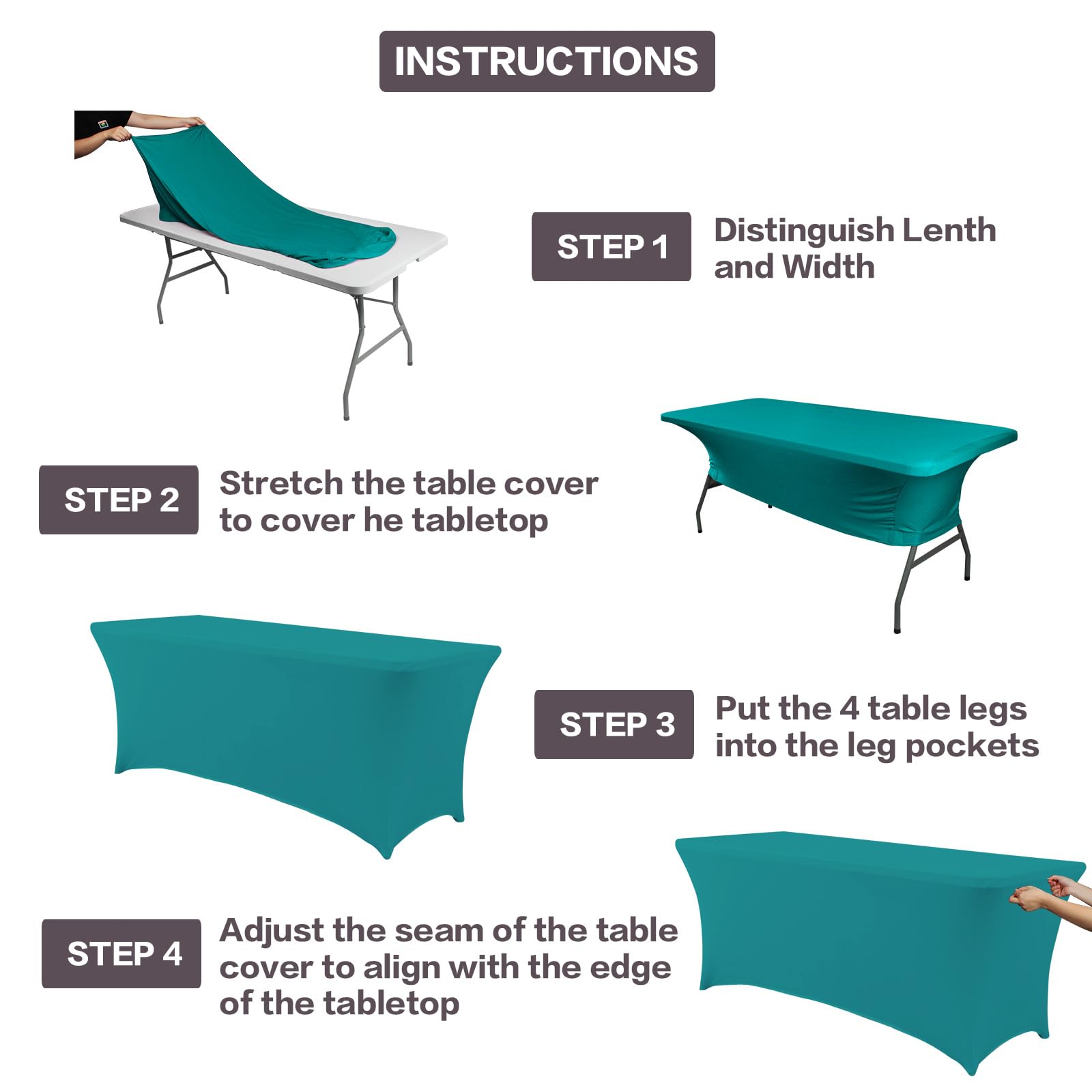 IVAPUPU foot-cover close-up gripping table leg to prevent slippage benefit secure fit