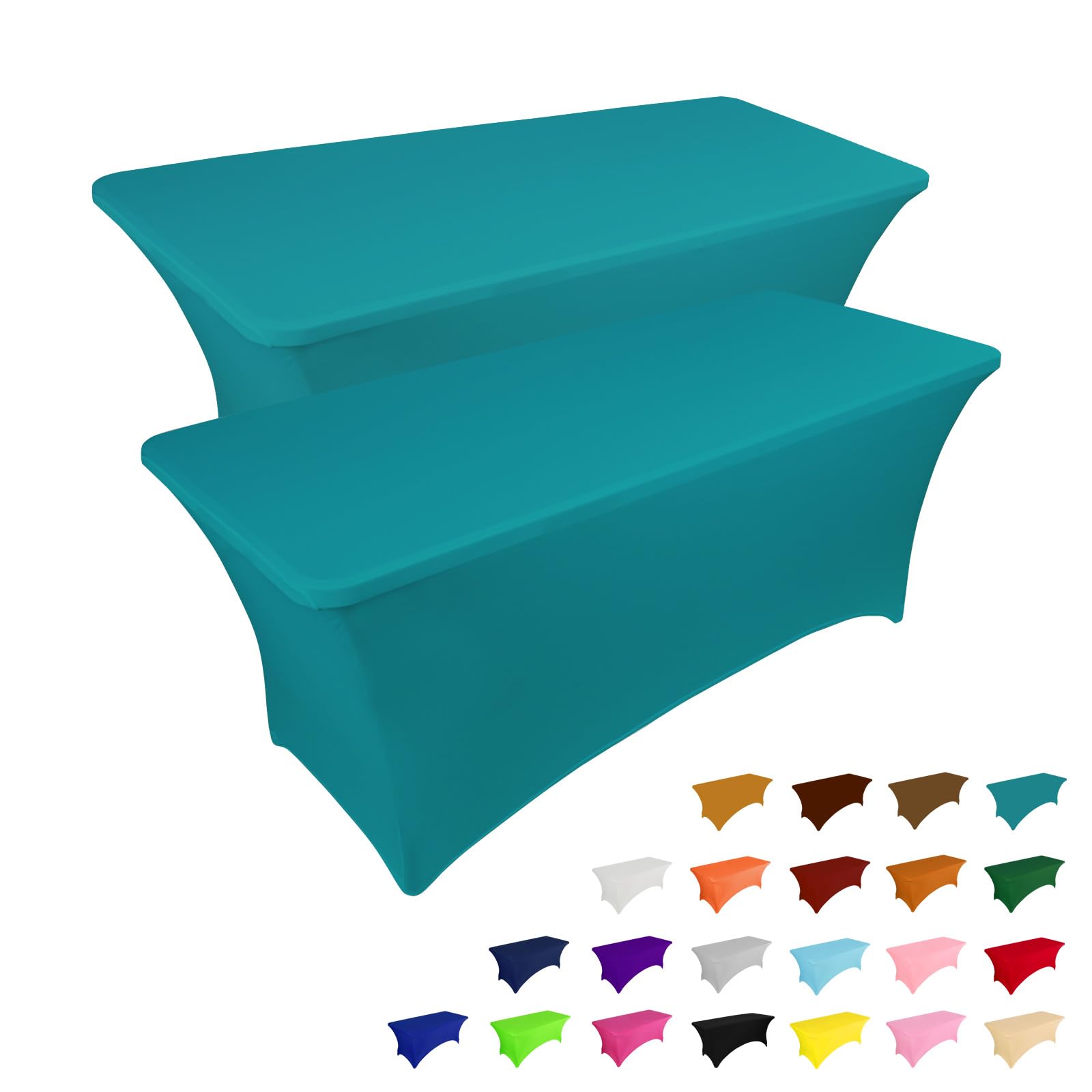 IVAPUPU lake blue front packaging showing two folded covers and colors benefit tidy storage