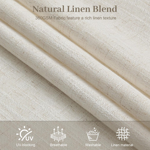 IVAPUPU curtains in living room staging enhancing cozy atmosphere
