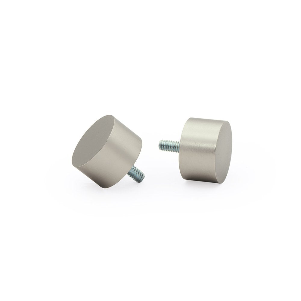Ivilon closeup of end-cap finial highlighting solid metal durability