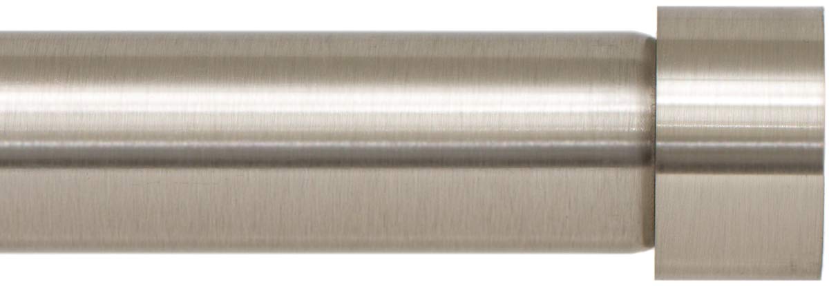 Ivilon front packaging showing brushed nickel rod ready-to-install benefit