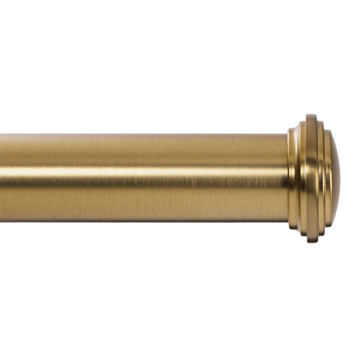 Ivilon front packaging showing warm gold rod set and included hardware for easy install
