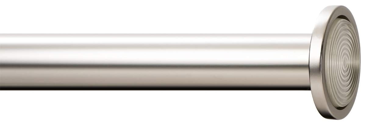Ivilon tension rod installed in shower demonstrating no-drill convenience