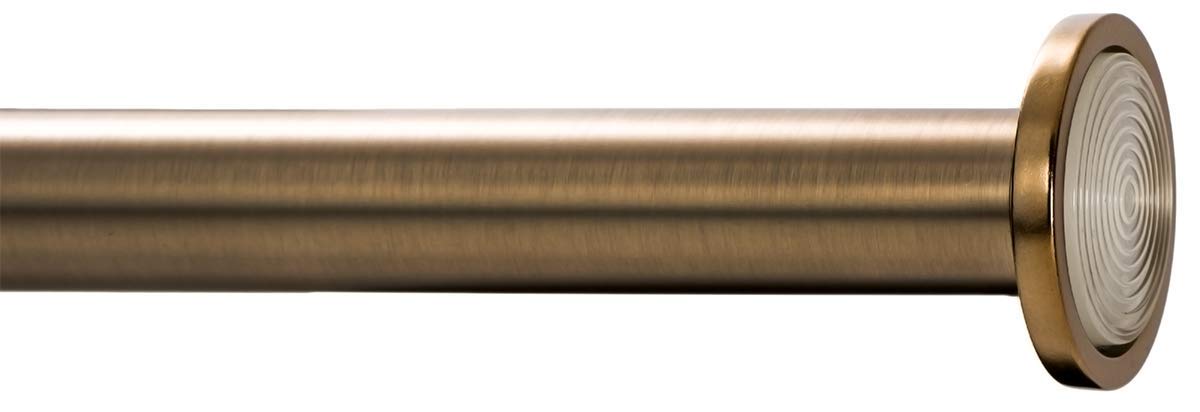 Ivilon tension rod installed in shower, rustproof finish resists moisture benefit