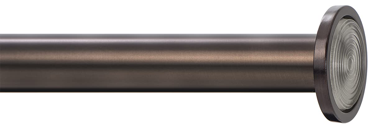 Ivilon rod installed in shower demonstrating rust-resistant finish