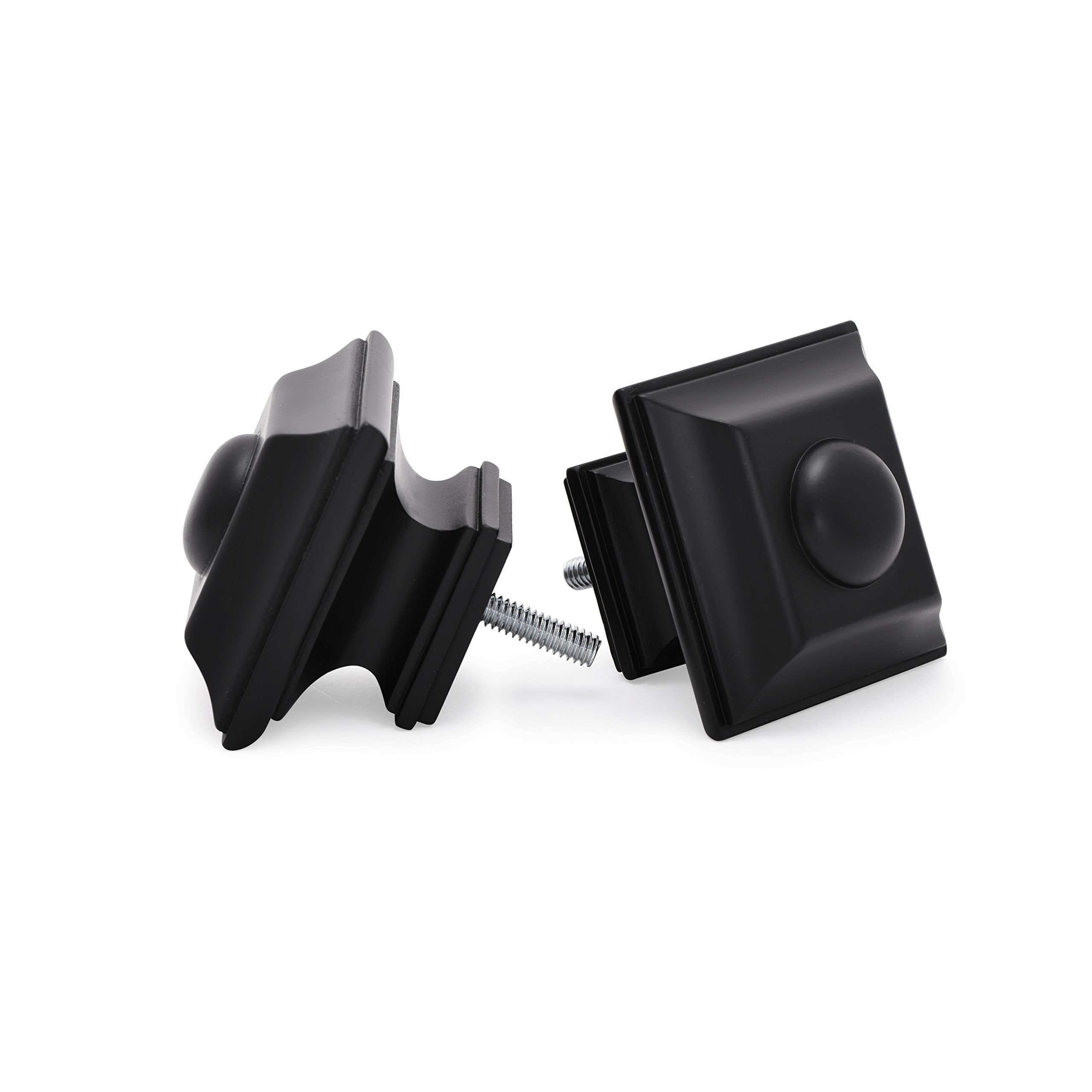 Ivilon finial detail emphasizing geometric square end for stylish accent