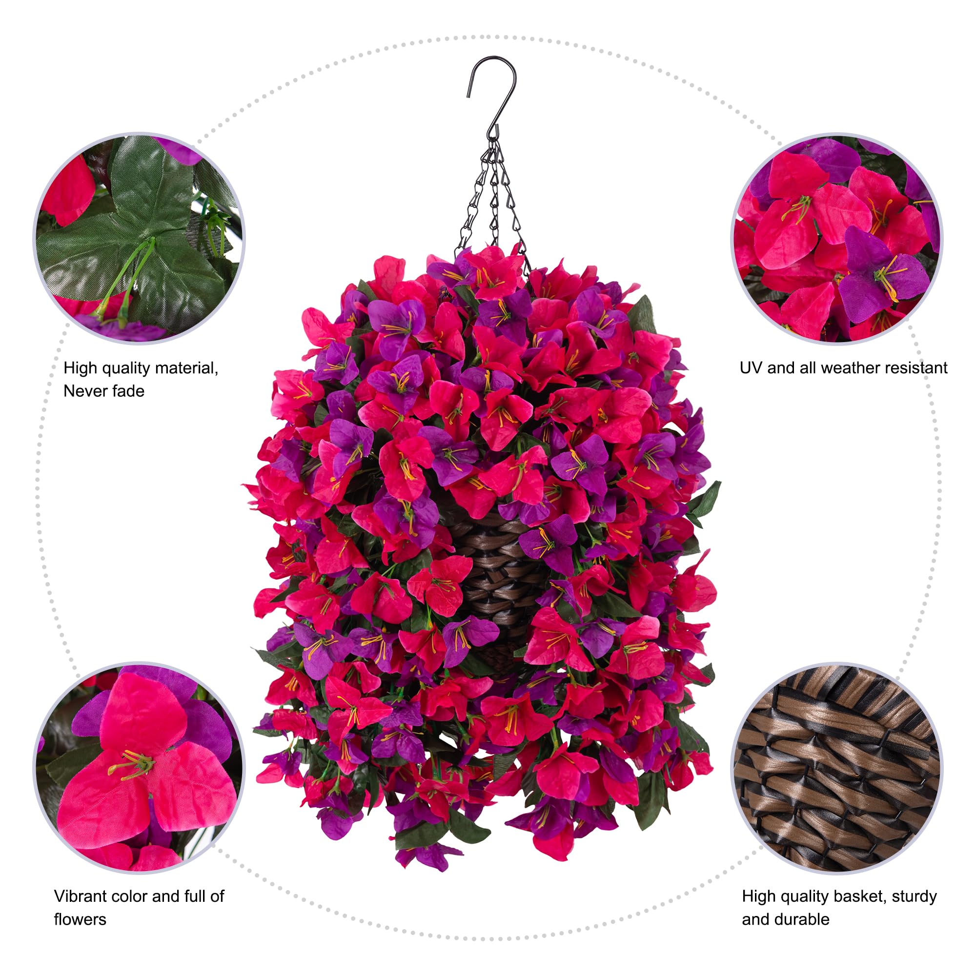 Ivydale bougainvillea leaf texture shot highlighting realistic foliage and visual fullness