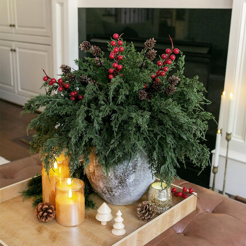 Ivydale close-up of Norfolk pine needles texture showing realistic look benefit