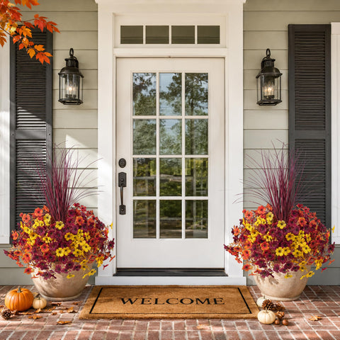 Ivydale planter on porch illustrating durable outdoor decoration benefit