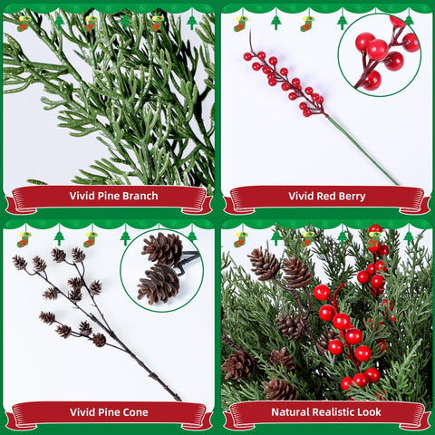 Ivydale styled Christmas table centerpiece showing seasonal atmosphere benefit