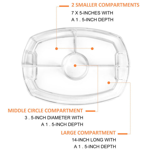 IVYHOME tray held in hand to show compact scale and portability