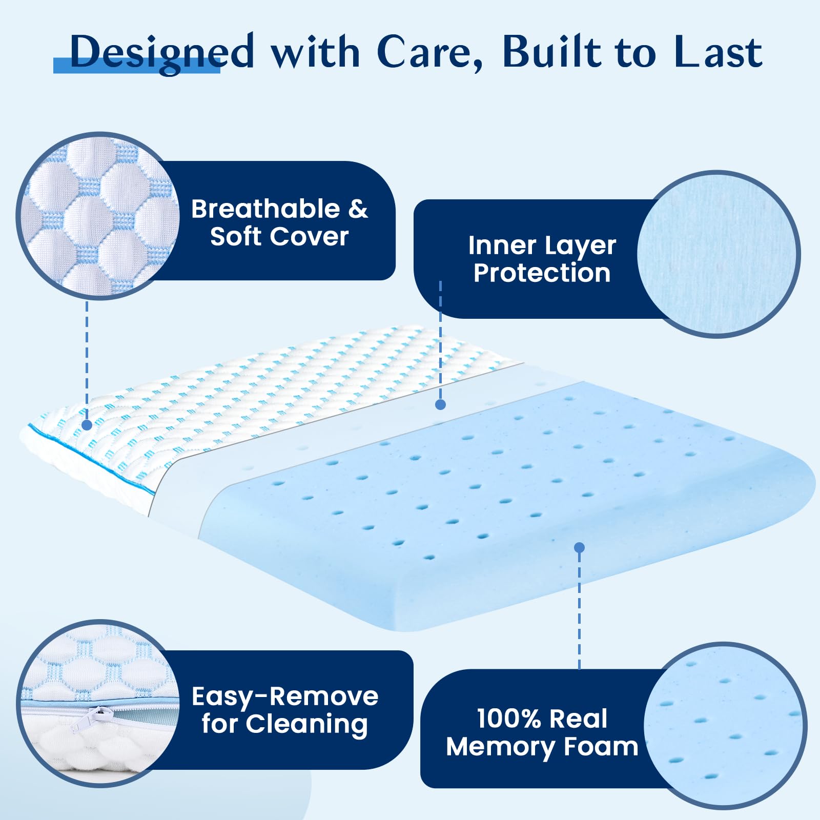 Iwacool cooling cover texture detail highlighting one silky cool side and soft rayon side
