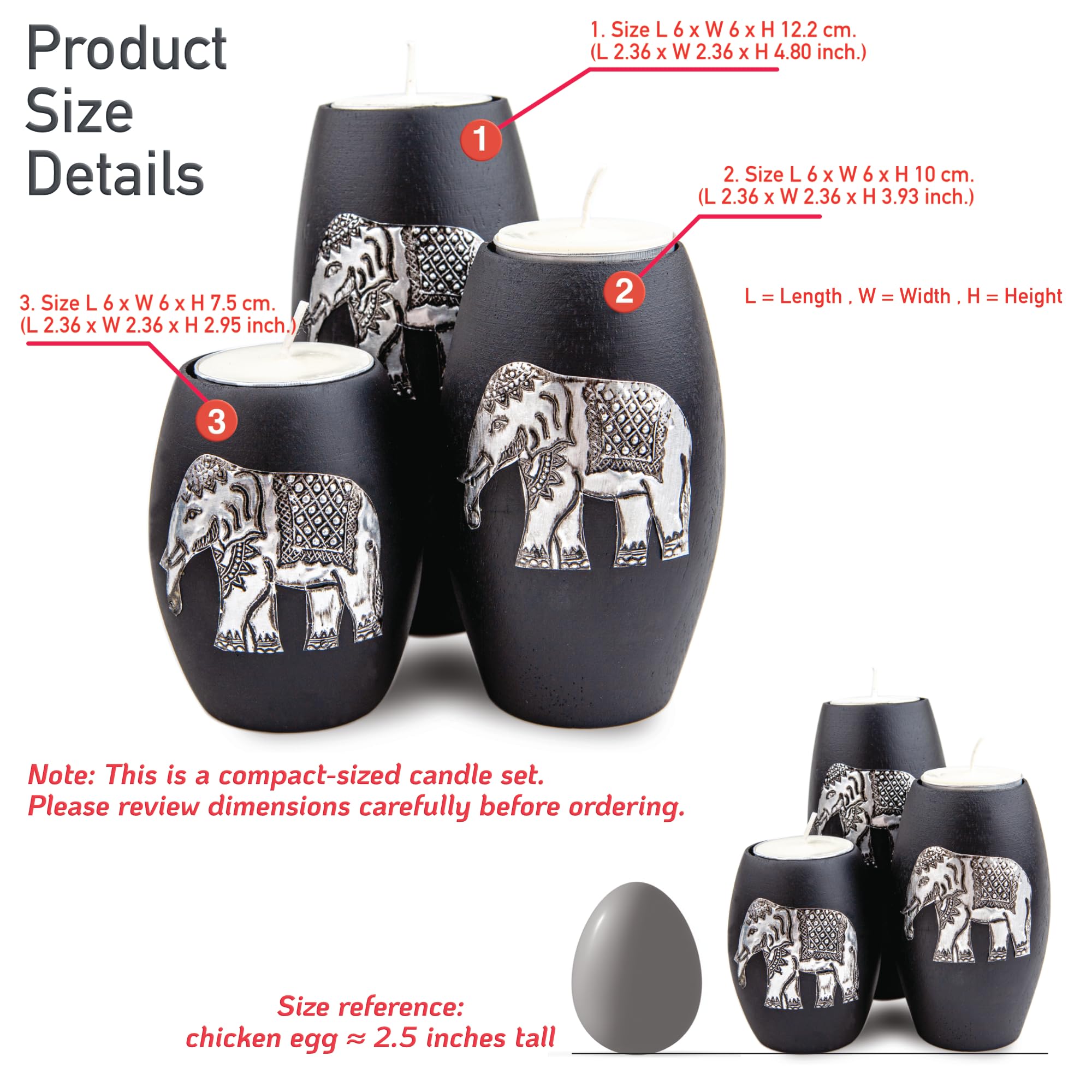 IYARA CRAFT set displayed on a living room coffee table adding warm ambient accent