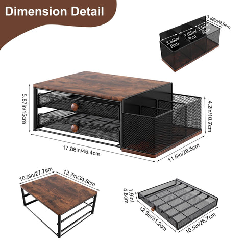 IZLIF in kitchen lifestyle setting creating an efficient coffee station