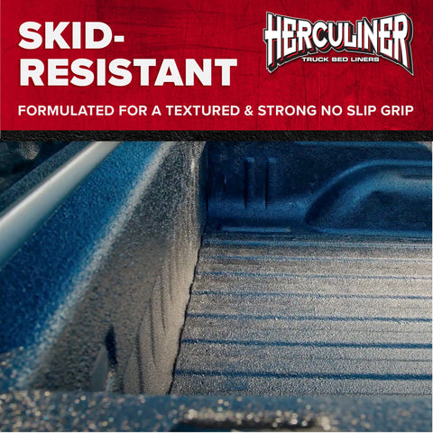 J-B Weld Herculiner label and instructions panel emphasizing product compatibility