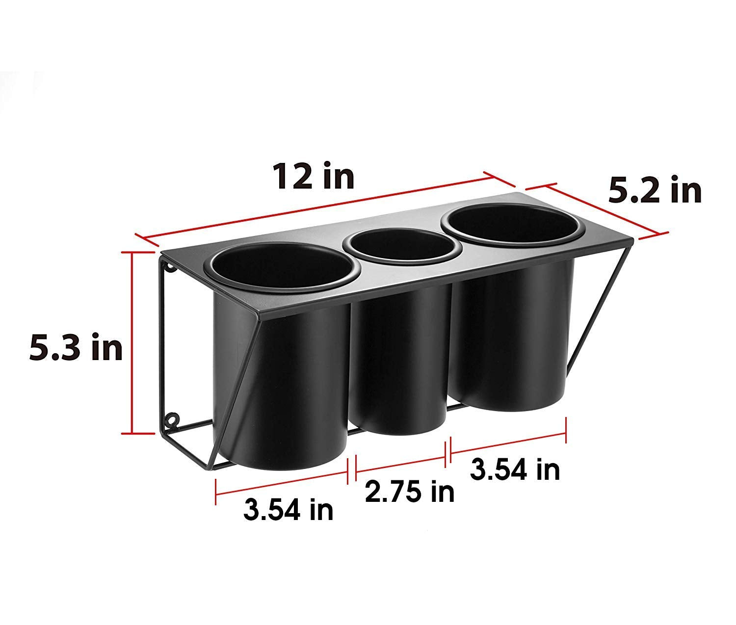 J JACKCUBE DESIGN on a bathroom vanity with tools, modern organizer for neat styling station