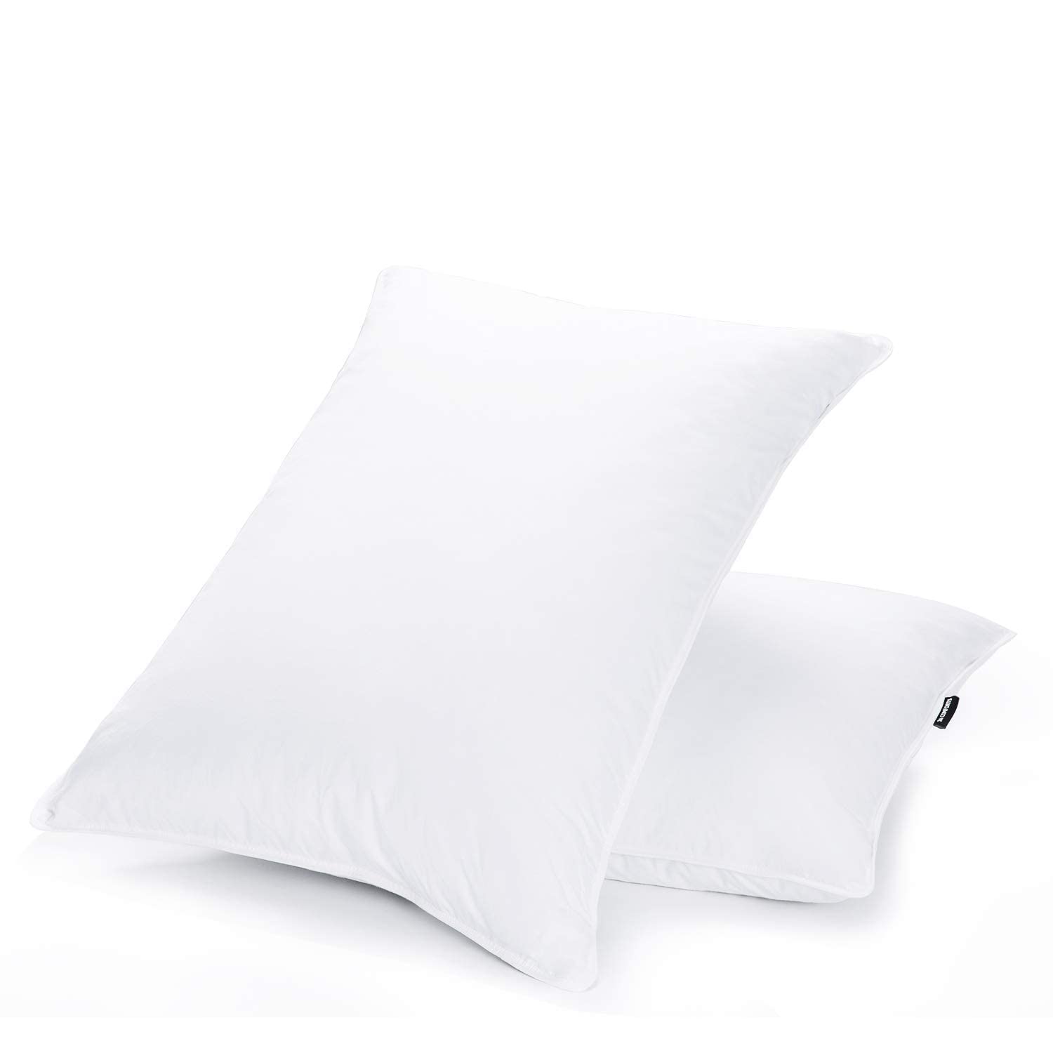 JA COMFORTS fill composition visible to highlight 90% feather 10% down benefits